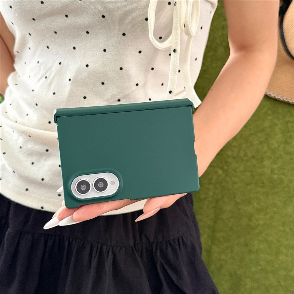 Samsung Galaxy Z Fold8 EIDERWOOD Hårdt Plastik Cover m. Hængsel - Grøn