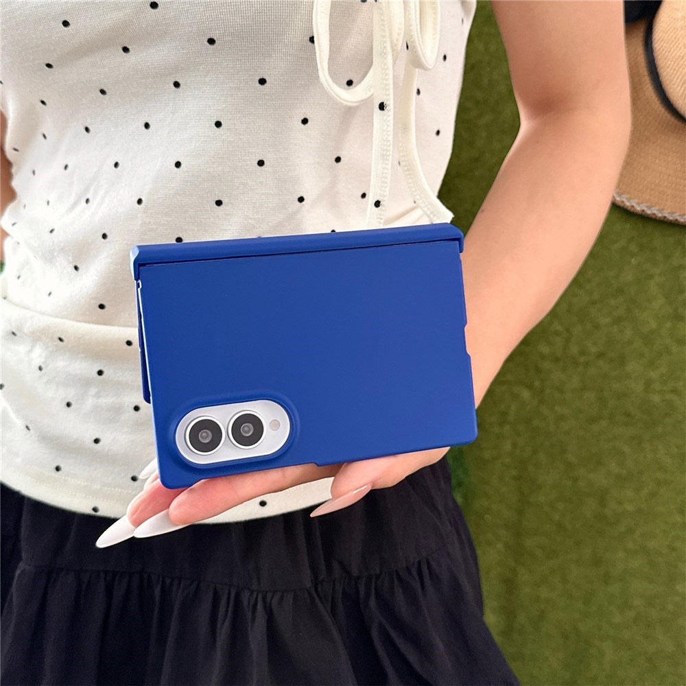 Samsung Galaxy Z Fold8 EIDERWOOD Hårdt Plastik Cover m. Hængsel - Blå