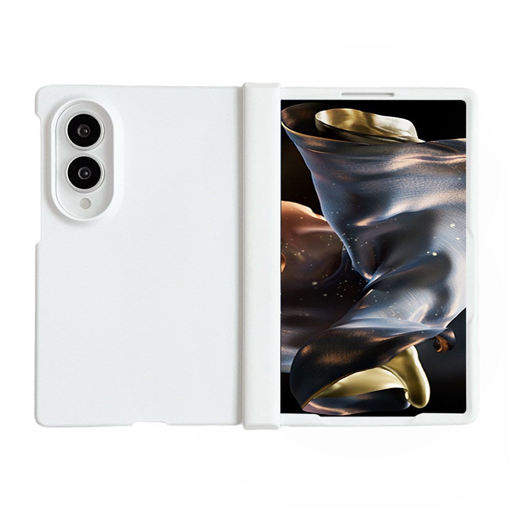Samsung Galaxy Z Fold8 EIDERWOOD Hårdt Plastik Cover m. Hængsel - Hvid
