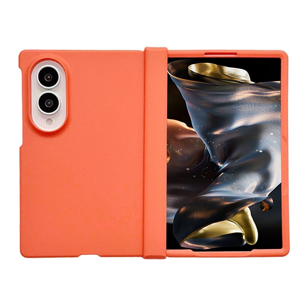 Samsung Galaxy Z Fold8 EIDERWOOD Hårdt Plastik Cover m. Hængsel - Orange