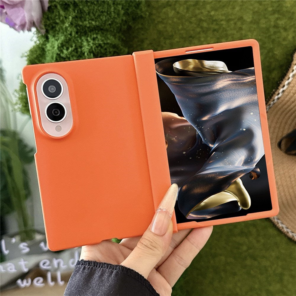 Samsung Galaxy Z Fold8 EIDERWOOD Hårdt Plastik Cover m. Hængsel - Orange