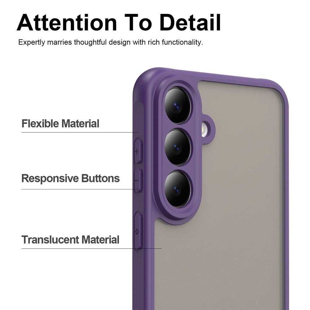 Samsung Galaxy S26 FE EIDERWOOD Mat Hybrid Cover - Lilla