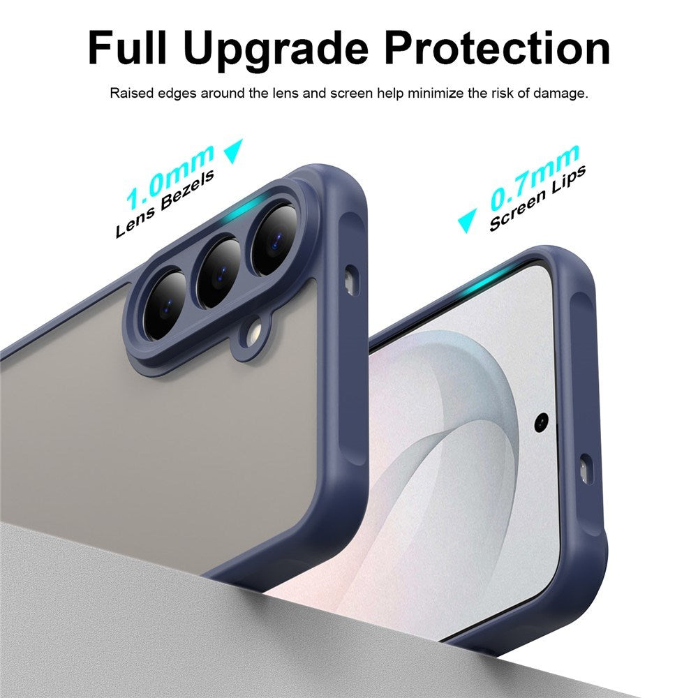 Samsung Galaxy S26 FE EIDERWOOD Mat Hybrid Cover - Mørkeblå