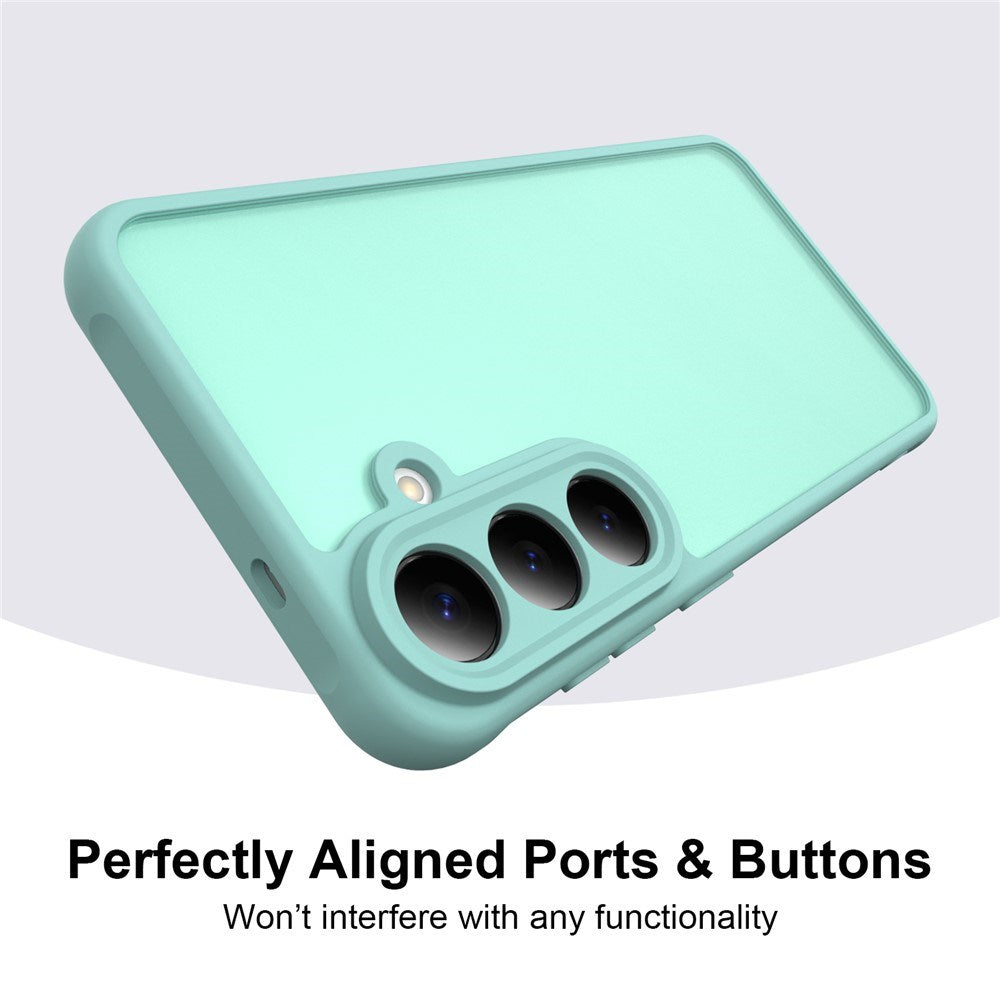 Samsung Galaxy S26 FE EIDERWOOD Mat Hybrid Cover - Turkis