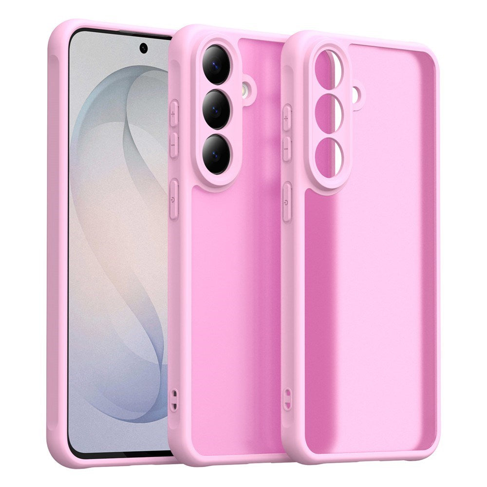 Samsung Galaxy S26 FE EIDERWOOD Mat Hybrid Cover - Lyserød