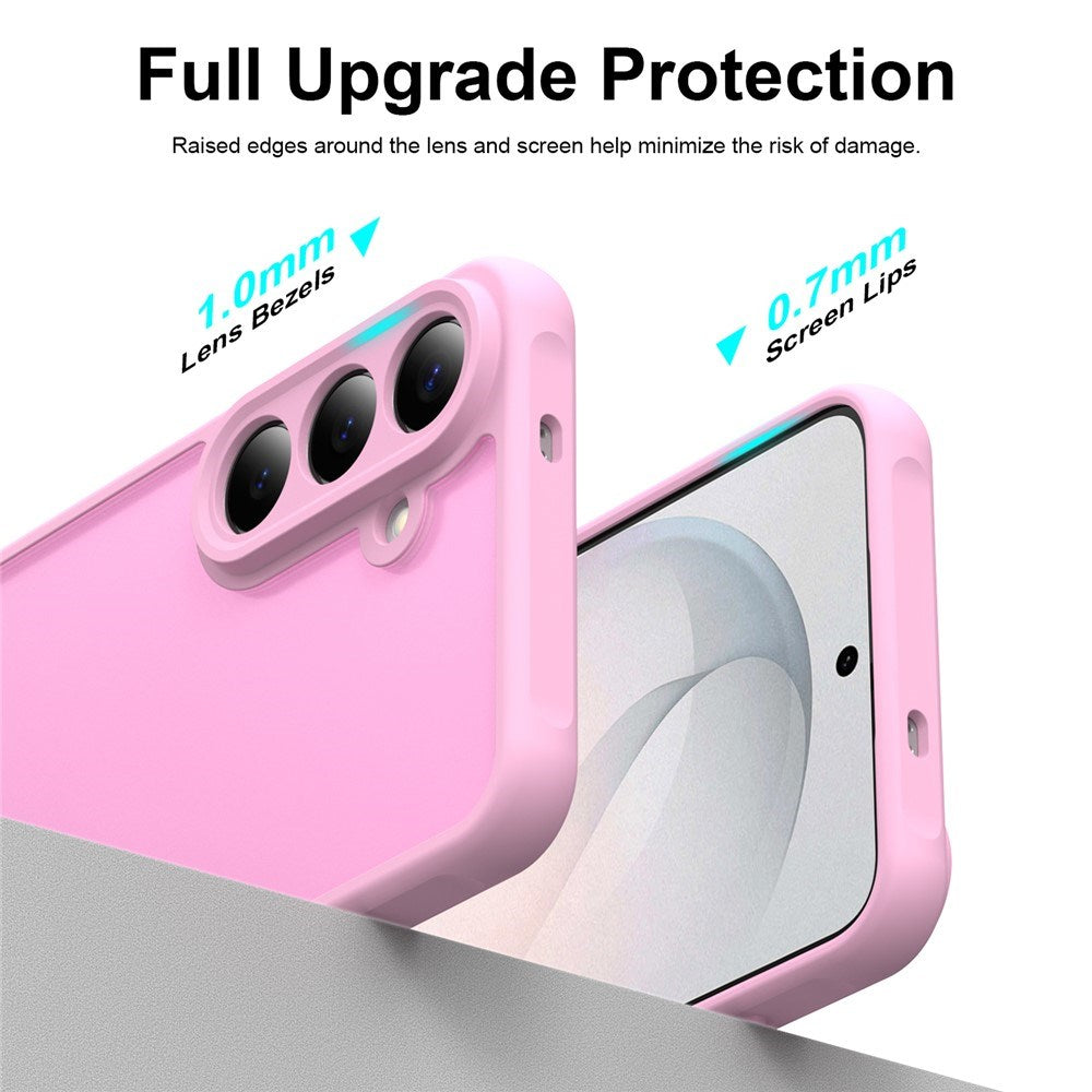 Samsung Galaxy S26 FE EIDERWOOD Mat Hybrid Cover - Lyserød