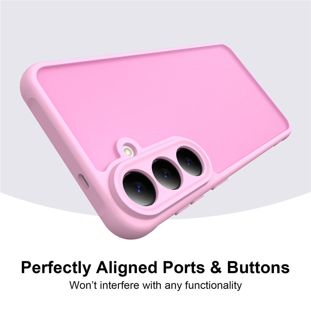 Samsung Galaxy S26 FE EIDERWOOD Mat Hybrid Cover - Lyserød