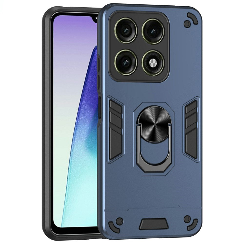 Motorola Edge 70 Pro EIDERWOOD Magnetisk Hybrid Håndværker Cover m. Kickstand - Blå