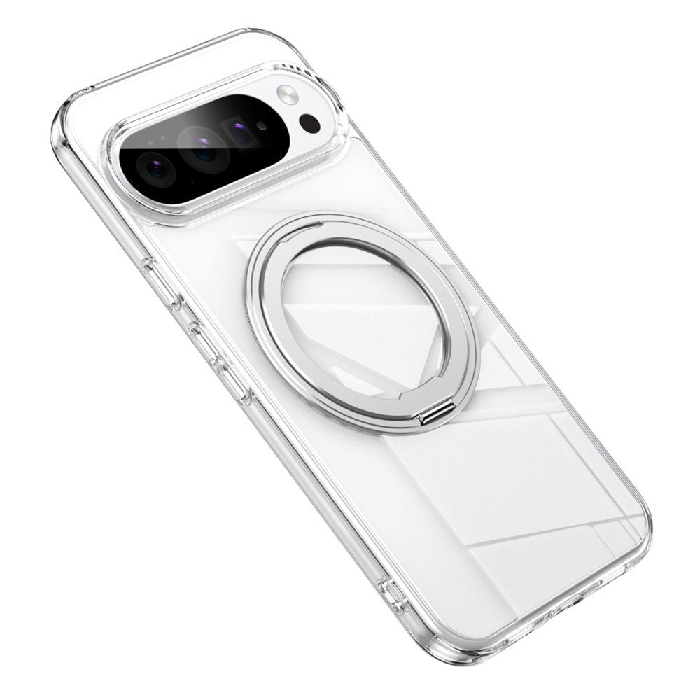 Google Pixel 11 Pro XL EIDERWOOD Hybrid Cover m. Ståfunktion - Sølv