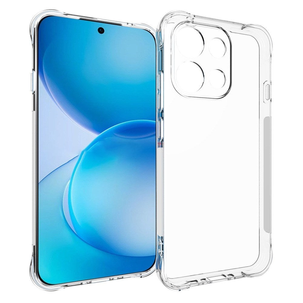 OPPO Reno16 F (5G) EIDERWOOD Fleksibelt Plast Cover m. Stødabsorberende Hjørner - Gennemsigtig