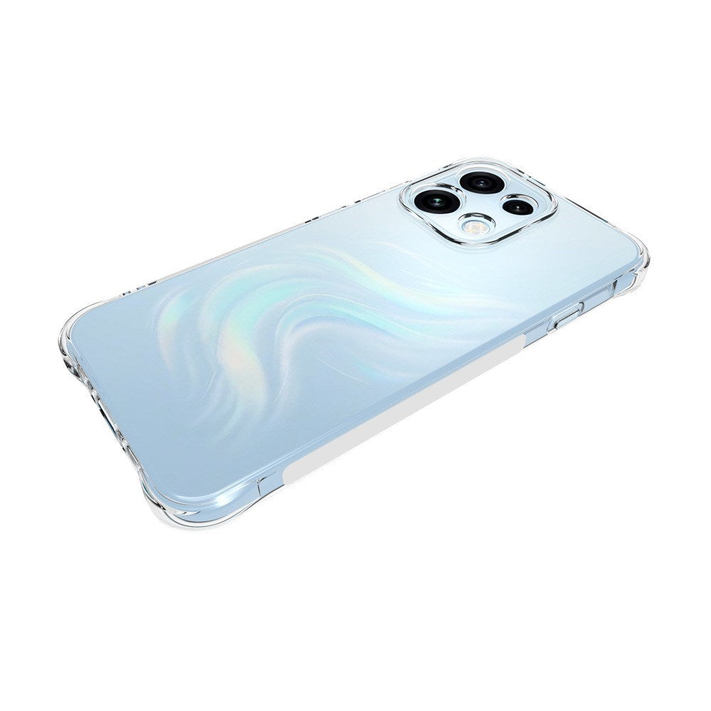 OPPO Reno16 F (5G) EIDERWOOD Fleksibelt Plast Cover m. Stødabsorberende Hjørner - Gennemsigtig