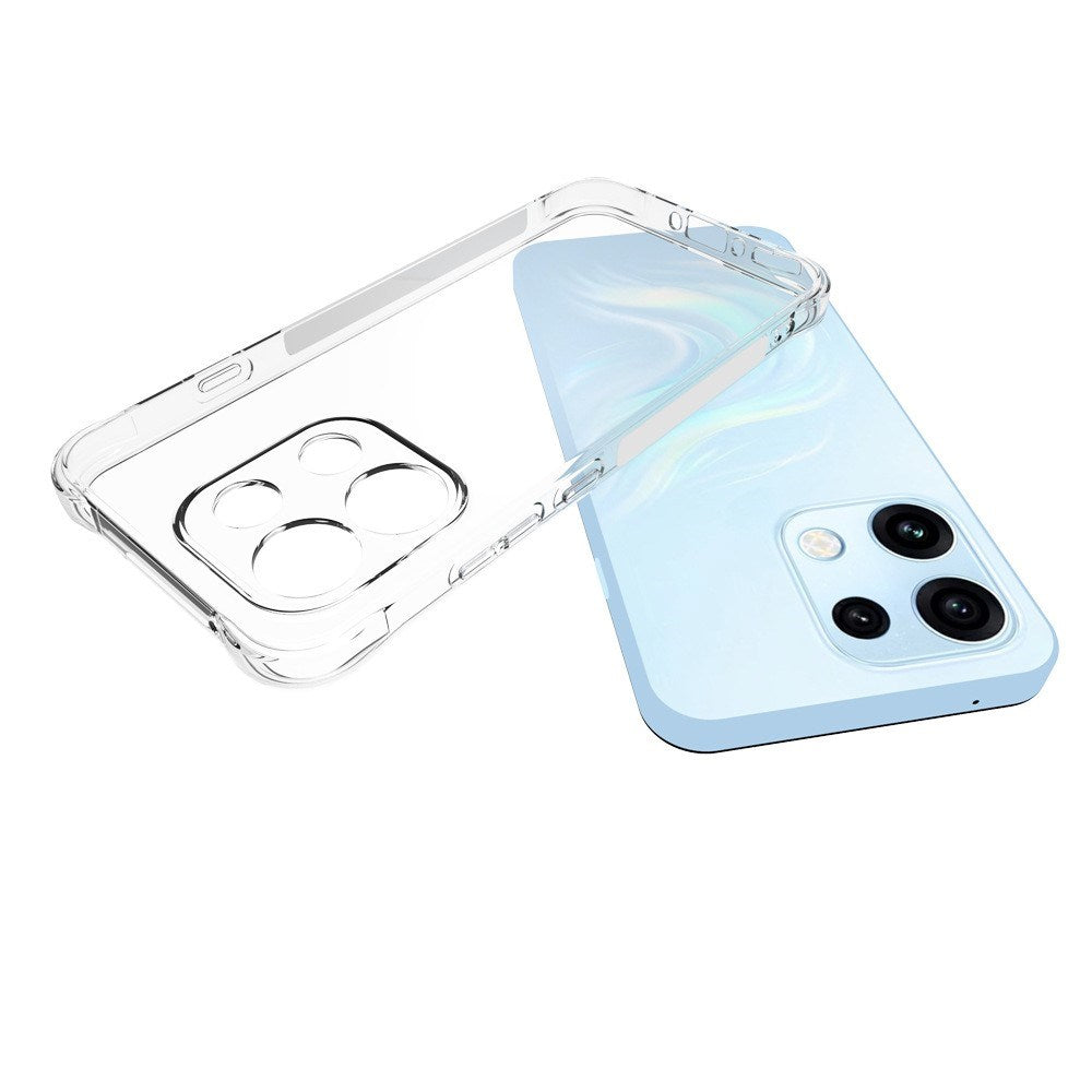 OPPO Reno16 F (5G) EIDERWOOD Fleksibelt Plast Cover m. Stødabsorberende Hjørner - Gennemsigtig