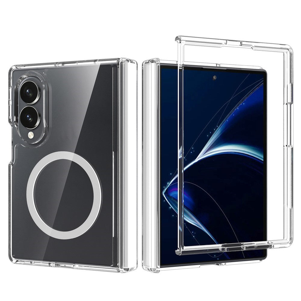 Samsung Galaxy Z Fold8 EIDERWOOD Hybrid All-Around Beskyttelsescover - MagSafe Kompatibel - Gennemsigtig