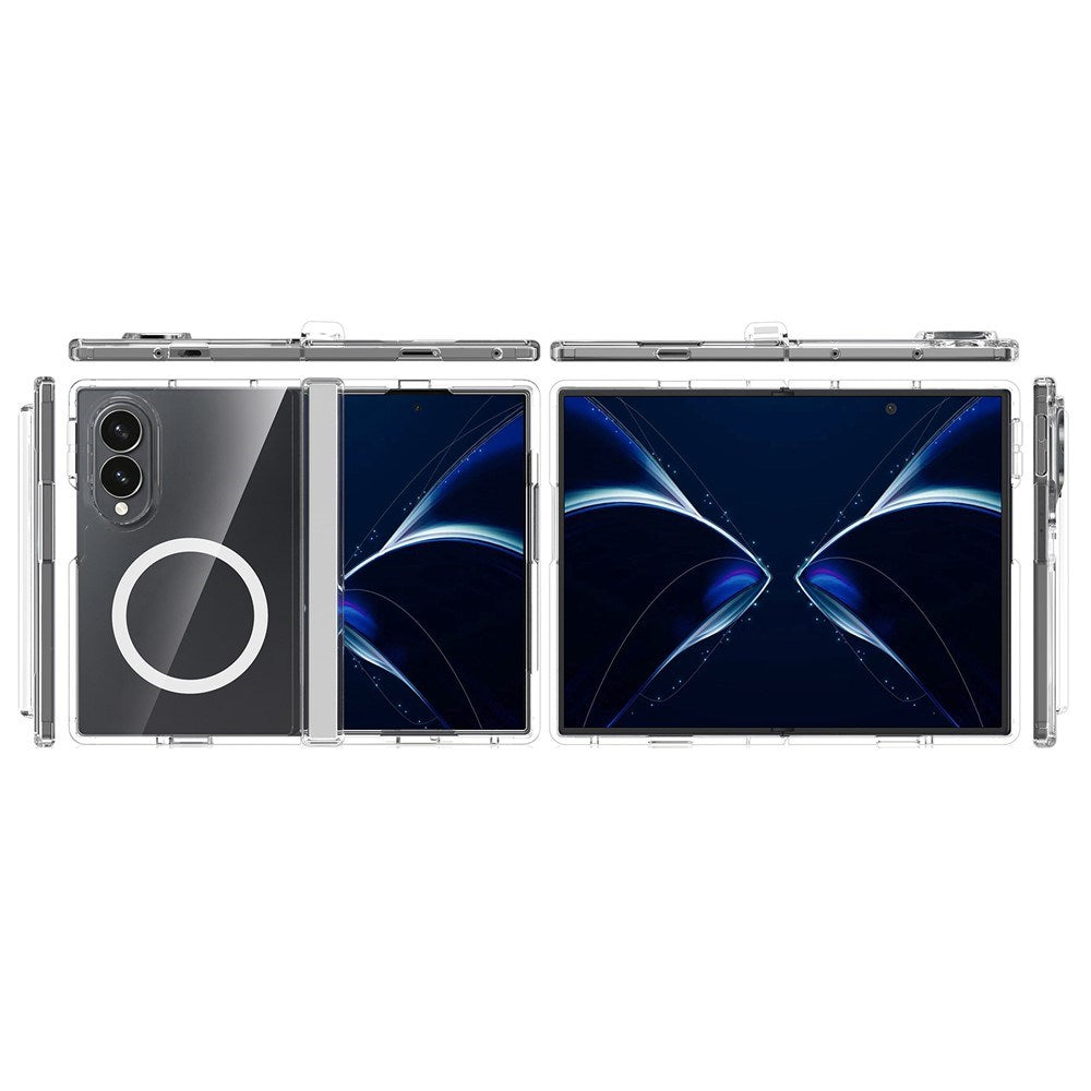 Samsung Galaxy Z Fold8 EIDERWOOD Hybrid All-Around Beskyttelsescover - MagSafe Kompatibel - Gennemsigtig