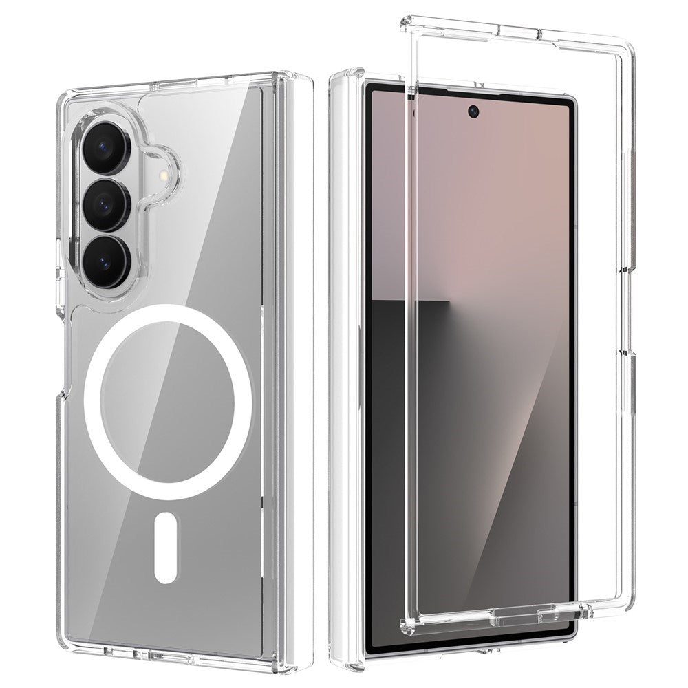 Samsung Galaxy Z Fold8 Ultra EIDERWOOD Hybrid All-Around Beskyttelsescover - MagSafe Kompatibel - Gennemsigtig