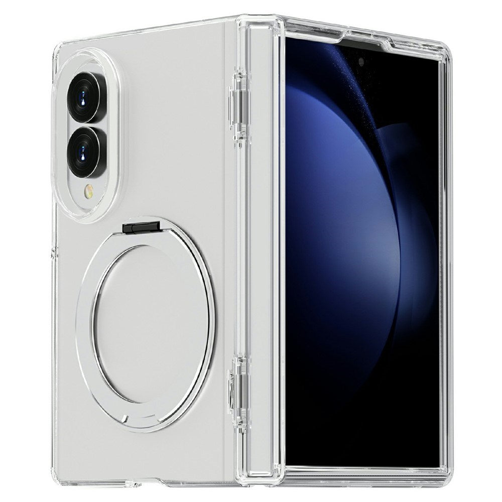 Samsung Galaxy Z Fold8 EIDERWOOD Hybrid Cover m. Roterbar Kickstand - Gennemsigtig