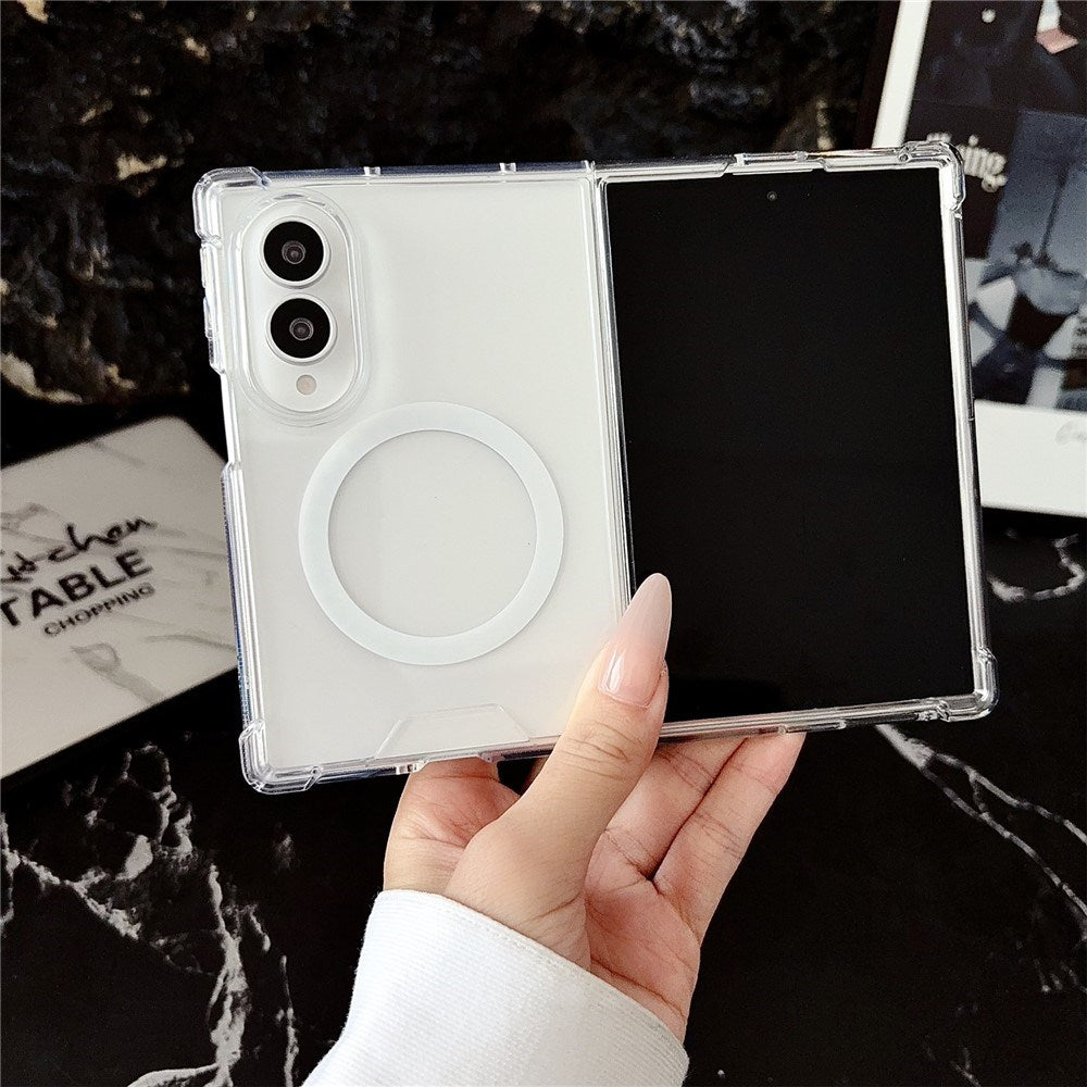 Samsung Galaxy Z Fold8 EIDERWOOD Hårdt Plastik Bagsidecover - MagSafe Kompatibel - Gennemsigtig
