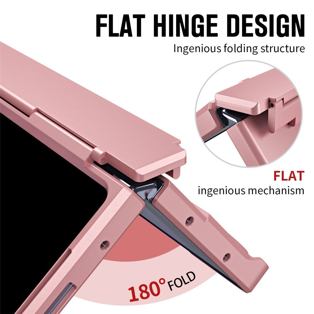 Samsung Galaxy Z Fold8 Ultra EIDERWOOD Robust Cover m. Ståfunktion & Skærmbeskyttelse - Lyserød