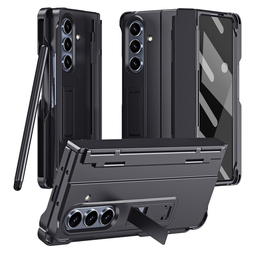 Samsung Galaxy Z Fold8 Ultra EIDERWOOD Robust Cover m. Ståfunktion & Skærmbeskyttelse - Sort