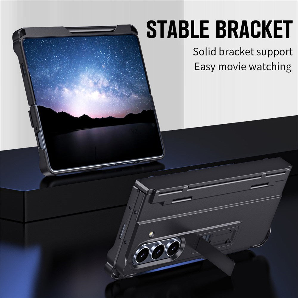 Samsung Galaxy Z Fold8 Ultra EIDERWOOD Robust Cover m. Ståfunktion & Skærmbeskyttelse - Sort