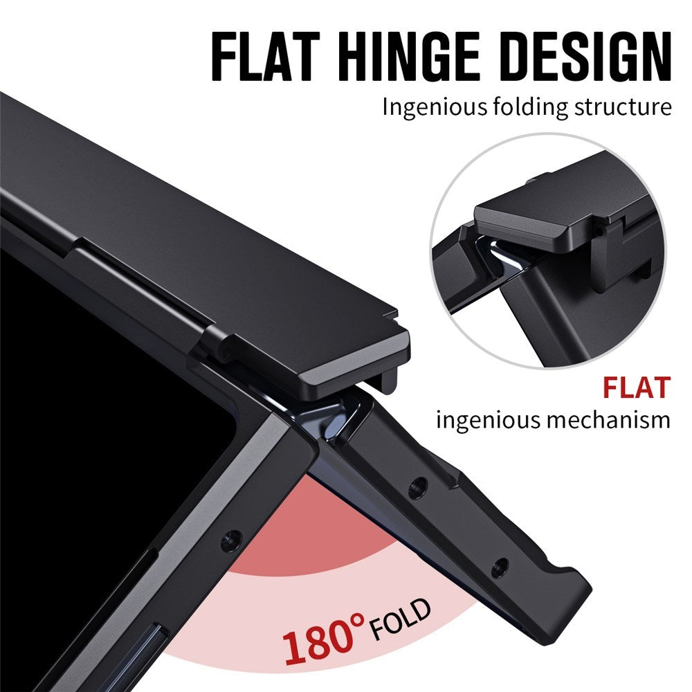 Samsung Galaxy Z Fold8 Ultra EIDERWOOD Robust Cover m. Ståfunktion & Skærmbeskyttelse - Sort