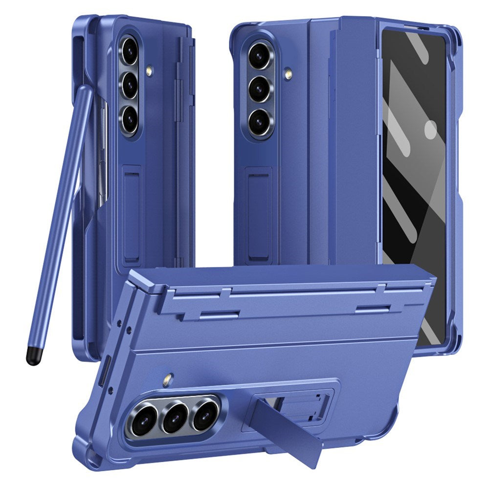Samsung Galaxy Z Fold8 Ultra EIDERWOOD Robust Cover m. Ståfunktion & Skærmbeskyttelse - Blå