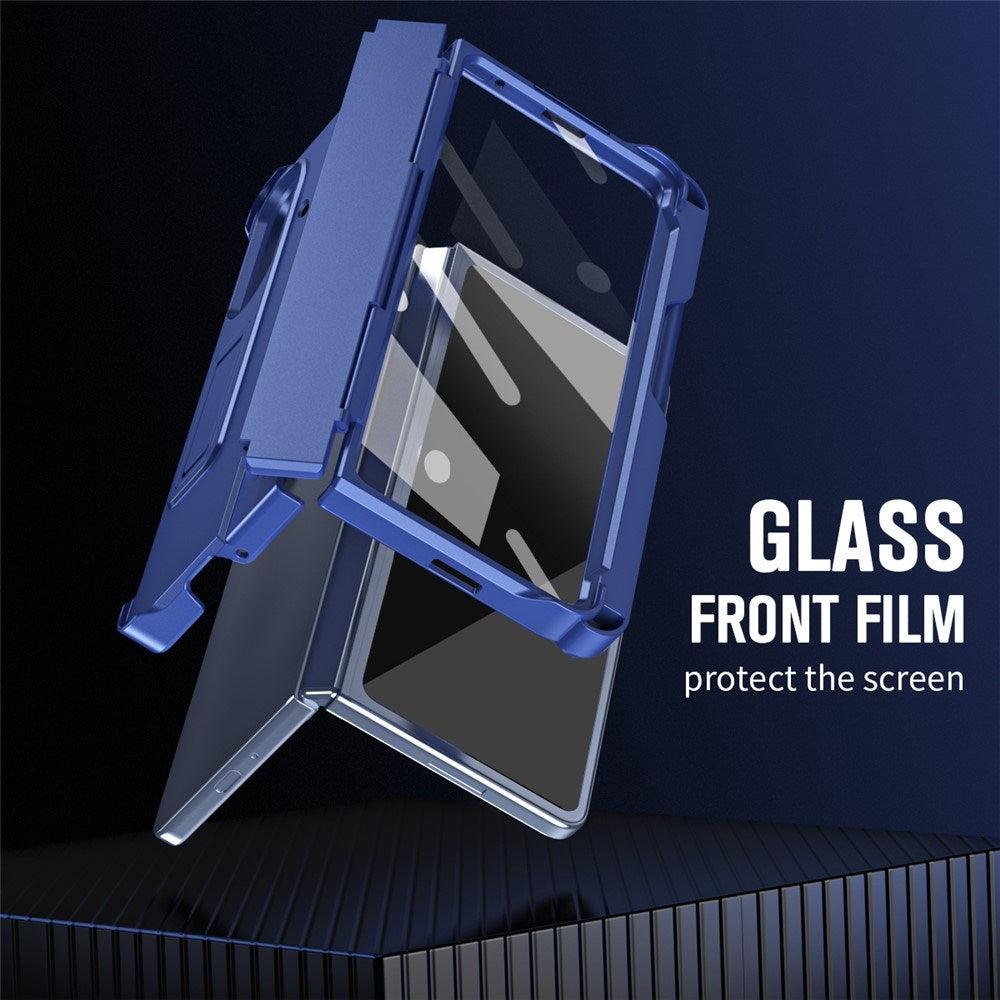 Samsung Galaxy Z Fold8 Ultra EIDERWOOD Robust Cover m. Ståfunktion & Skærmbeskyttelse - Blå