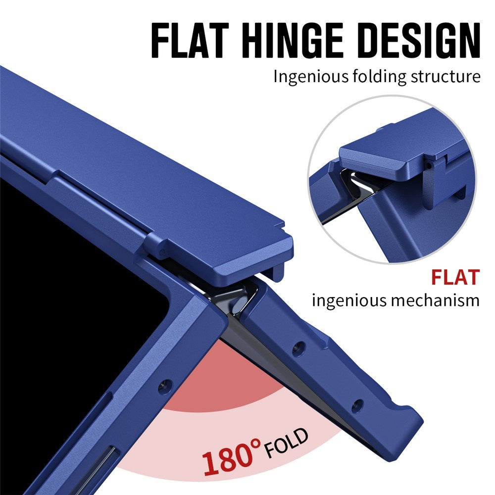 Samsung Galaxy Z Fold8 Ultra EIDERWOOD Robust Cover m. Ståfunktion & Skærmbeskyttelse - Blå