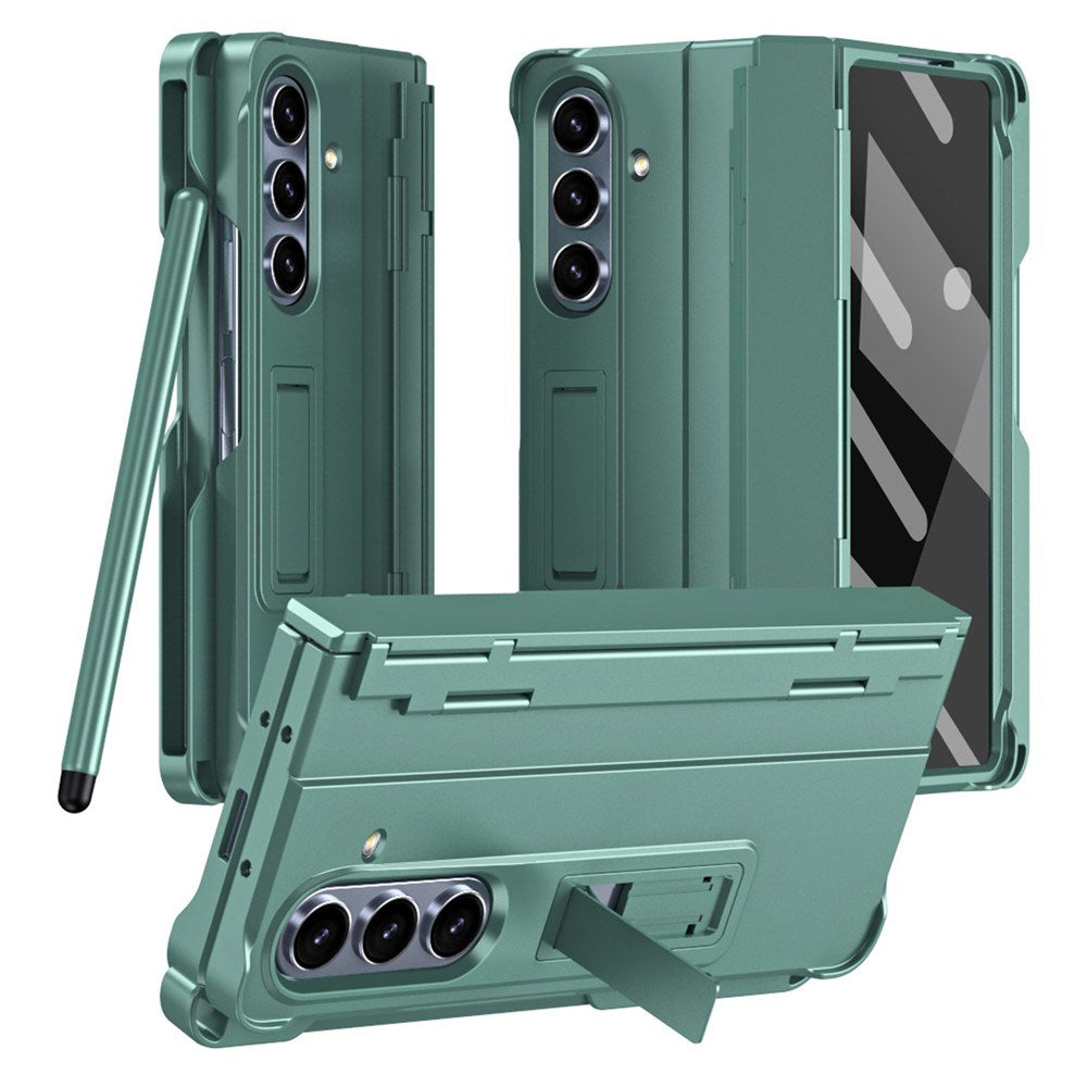Samsung Galaxy Z Fold8 Ultra EIDERWOOD Robust Cover m. Ståfunktion & Skærmbeskyttelse - Grøn