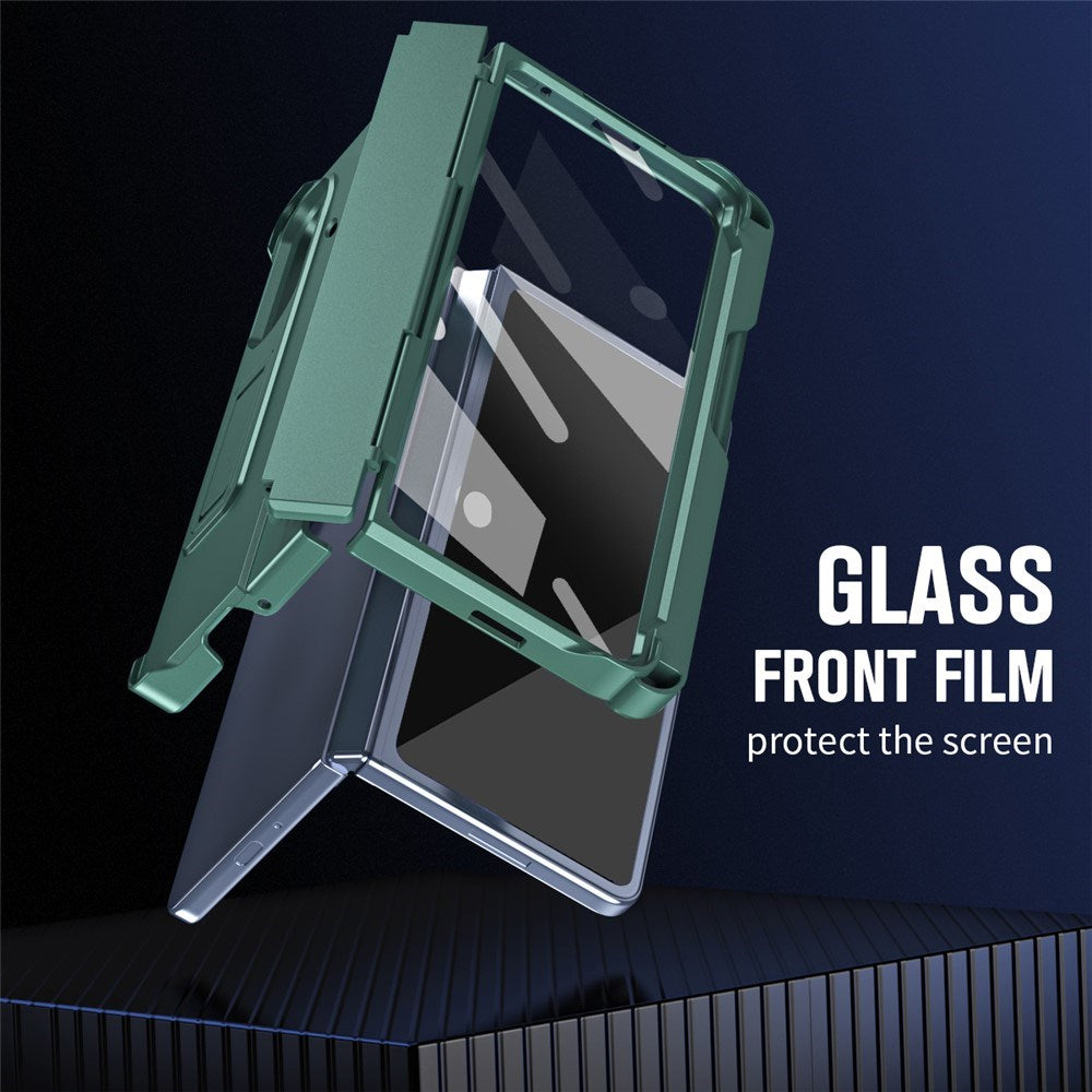 Samsung Galaxy Z Fold8 Ultra EIDERWOOD Robust Cover m. Ståfunktion & Skærmbeskyttelse - Grøn