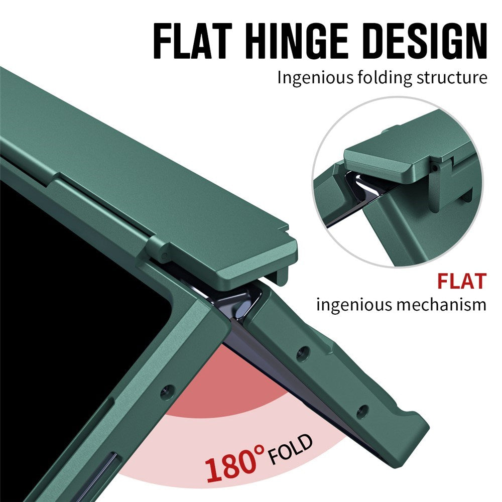 Samsung Galaxy Z Fold8 Ultra EIDERWOOD Robust Cover m. Ståfunktion & Skærmbeskyttelse - Grøn