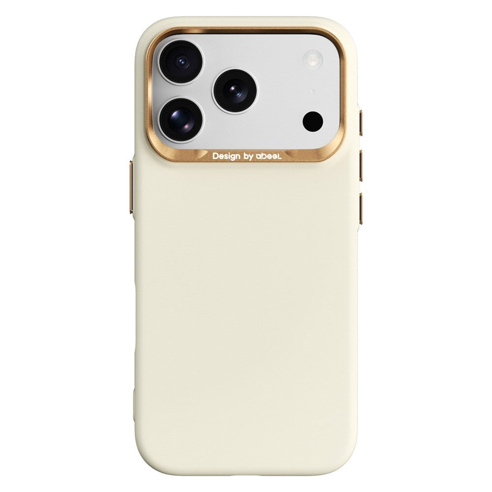 iPhone 18 Pro Max / 17 Pro Max ABEEL Hårdt Soft-Touch Plast Cover - MagSafe Kompatibel - Gul