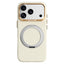 iPhone 17 Pro / 18 Pro ABEEL Hårdt Soft-Touch Plast Cover m. Kickstand - MagSafe Kompatibel - Gul