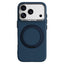 iPhone 17 Pro / 18 Pro ABEEL Hårdt Soft-Touch Plast Cover m. Kickstand - MagSafe Kompatibel - Mørkeblå