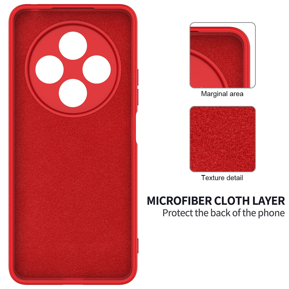 Xiaomi Redmi 17C (4G) EIDERWOOD Silikone Cover m. Strop - Rød