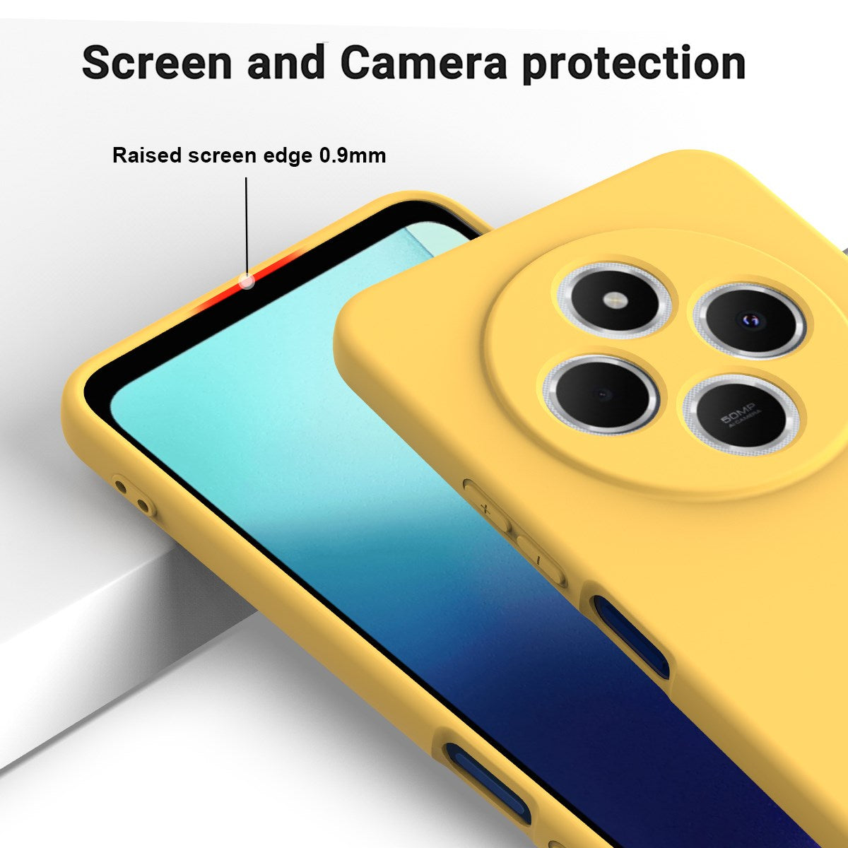 Xiaomi Redmi 17C (4G) EIDERWOOD Silikone Cover m. Strop - Gul