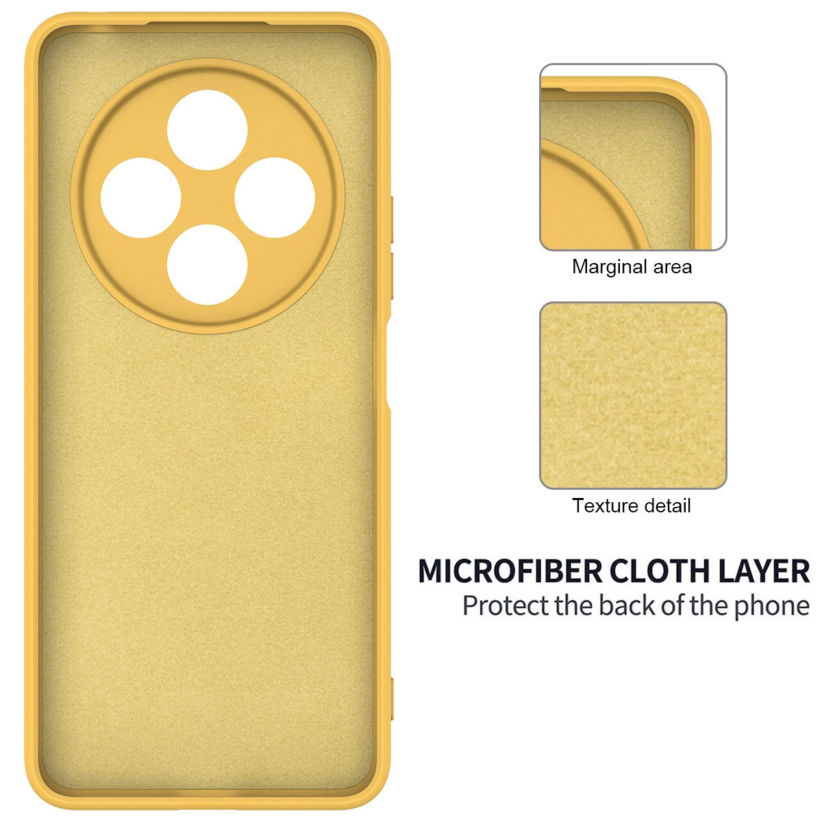 Xiaomi Redmi 17C (4G) EIDERWOOD Silikone Cover m. Strop - Gul