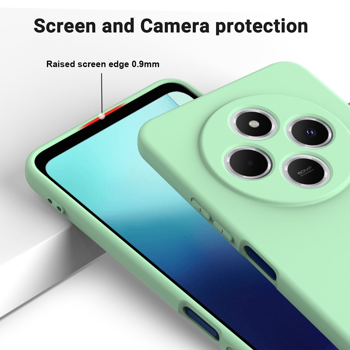 Xiaomi Redmi 17C (4G) EIDERWOOD Silikone Cover m. Strop - Grøn
