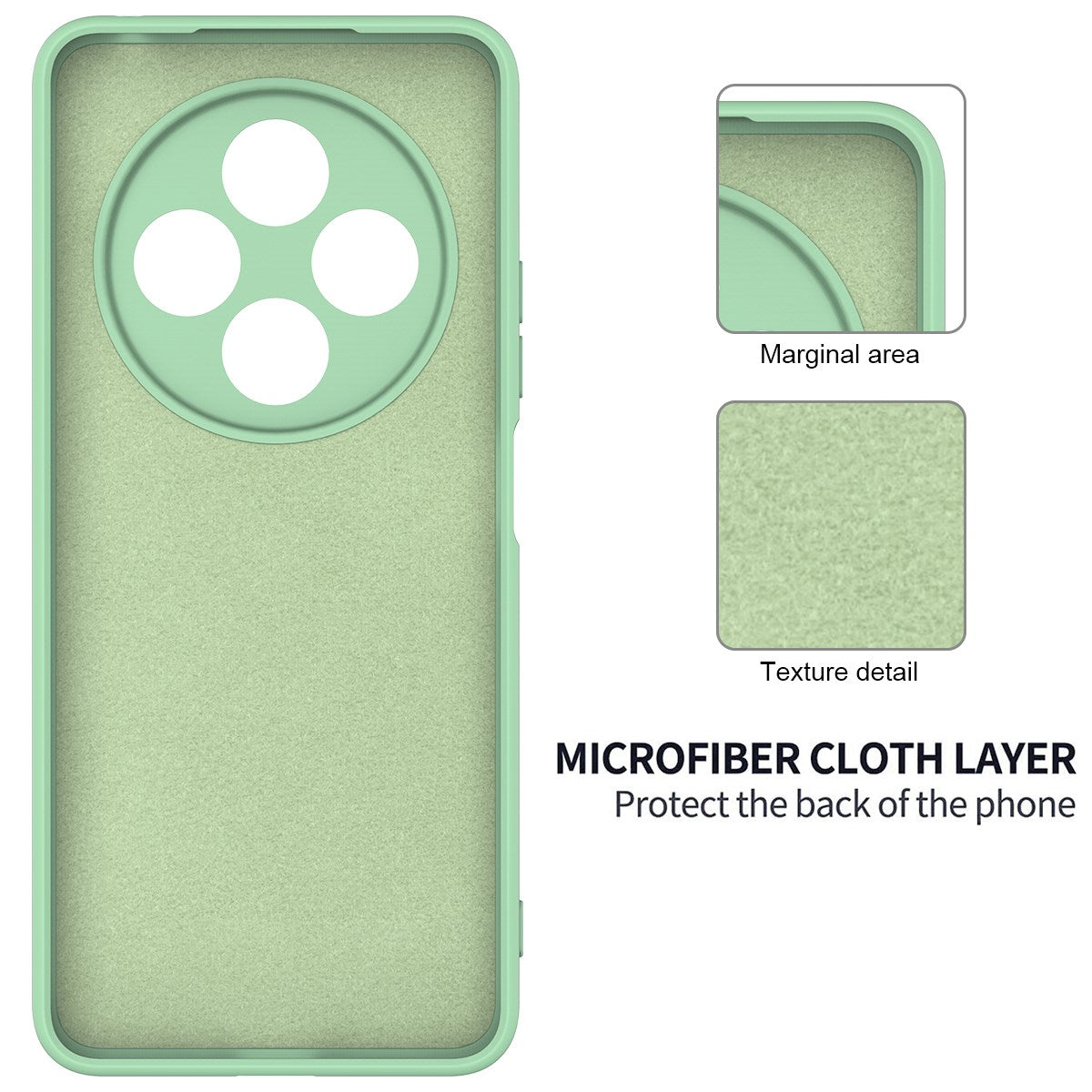Xiaomi Redmi 17C (4G) EIDERWOOD Silikone Cover m. Strop - Grøn