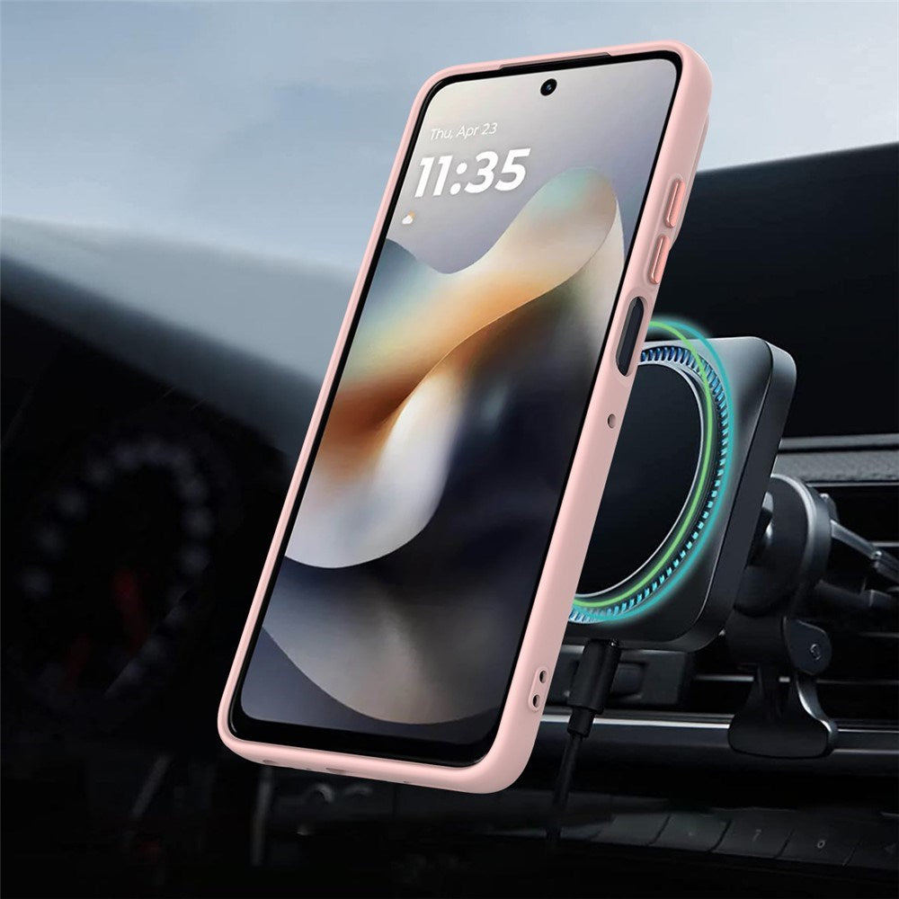 OnePlus Nord 6 / Nord CE6 EIDERWOOD Hybrid Cover m. Kickstand - MagSafe Kompatibel - Lyserød