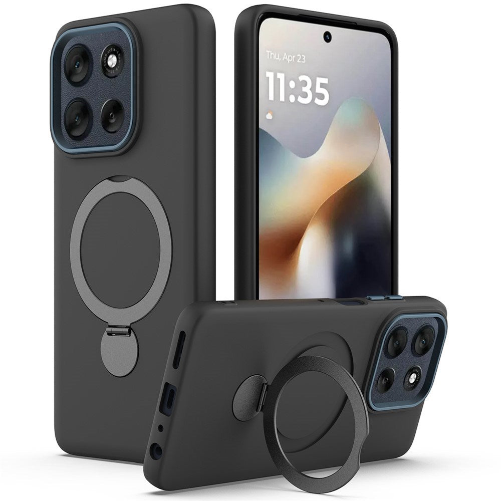 OnePlus Nord 6 / Nord CE6 EIDERWOOD Hybrid Cover m. Kickstand - MagSafe Kompatibel - Sort