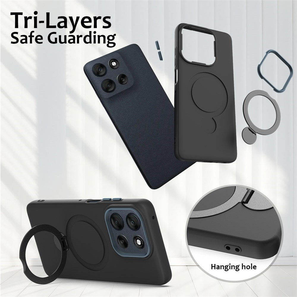 OnePlus Nord 6 / Nord CE6 EIDERWOOD Hybrid Cover m. Kickstand - MagSafe Kompatibel - Sort