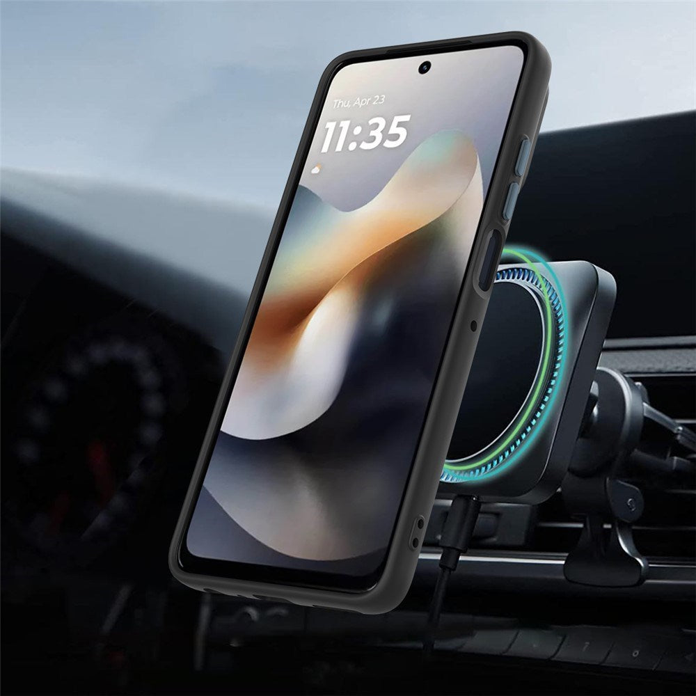 OnePlus Nord 6 / Nord CE6 EIDERWOOD Hybrid Cover m. Kickstand - MagSafe Kompatibel - Sort