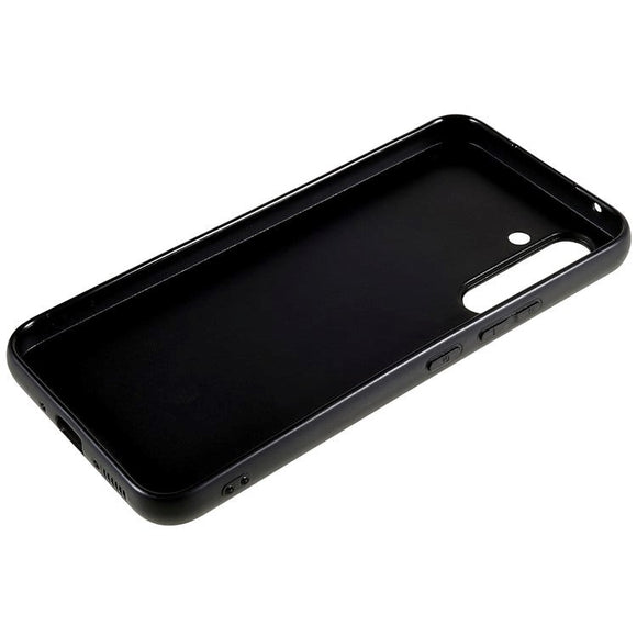 Samsung Galaxy A54 (5G) Mat Fleksibelt Plastik Cover - Sort