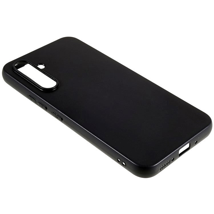 Samsung Galaxy A54 (5G) Mat Fleksibelt Plastik Cover - Sort