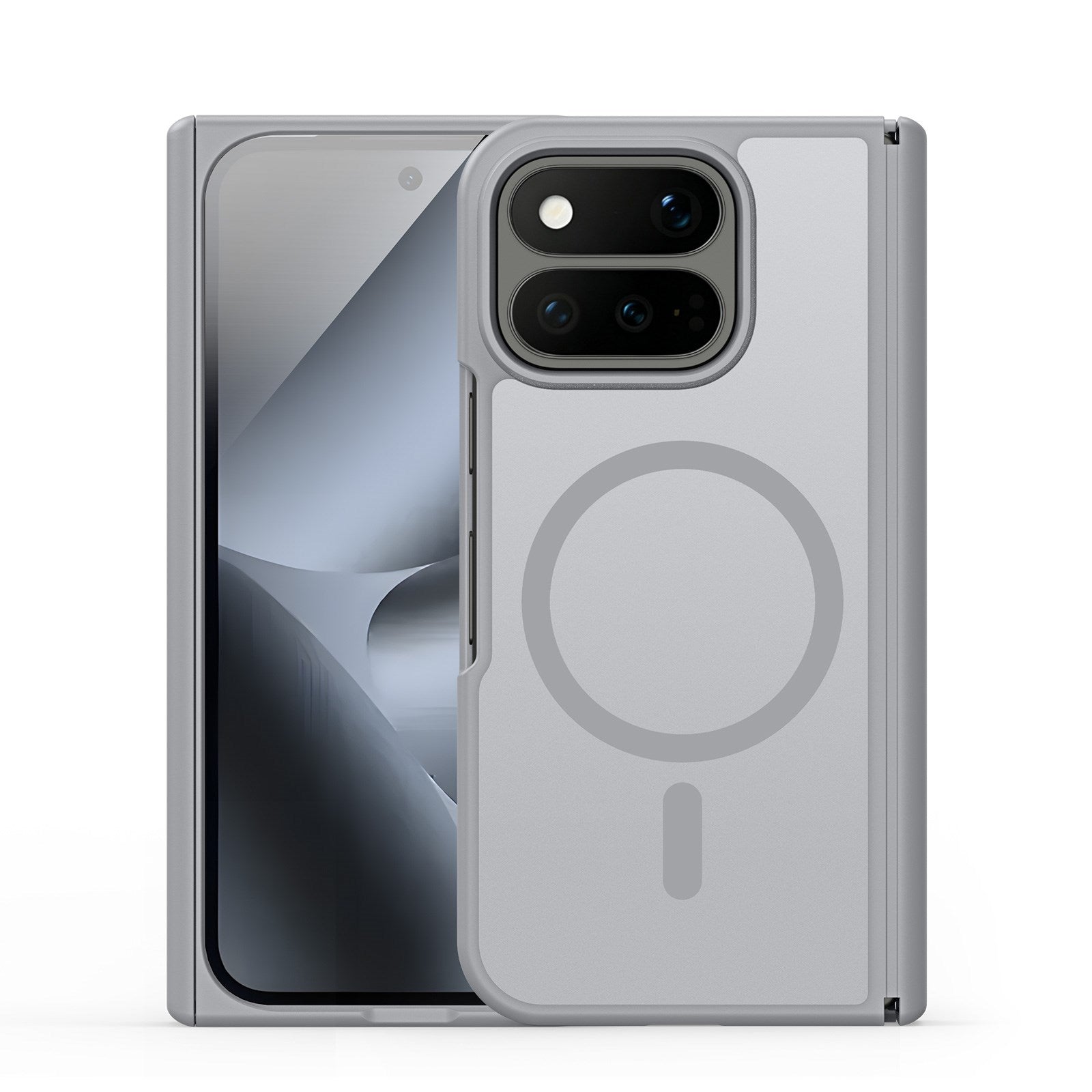 Google Pixel 11 Pro Fold DUX DUCIS Mat Hybrid Cover - MagSafe Kompatibel - Grå