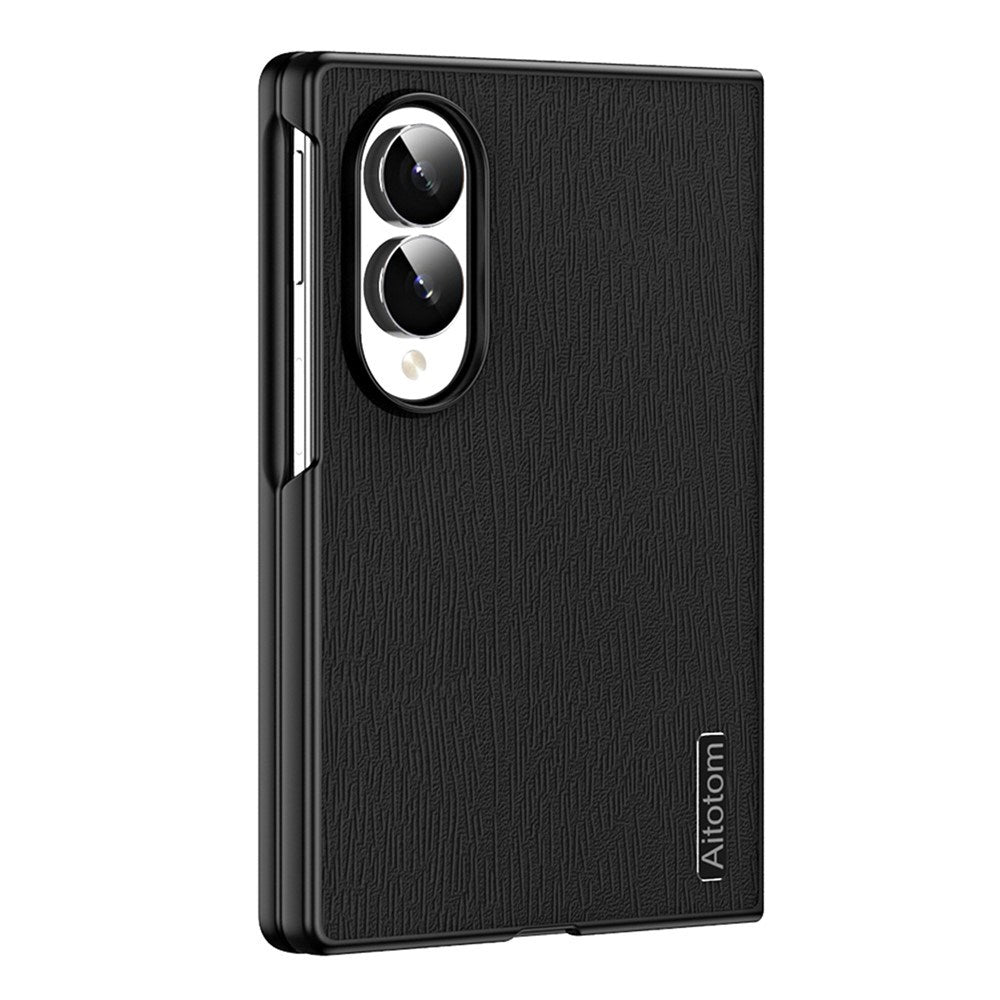 Samsung Galaxy Z Fold8 EIDERWOOD Hybrid Cover m. Trætekstur - Sort