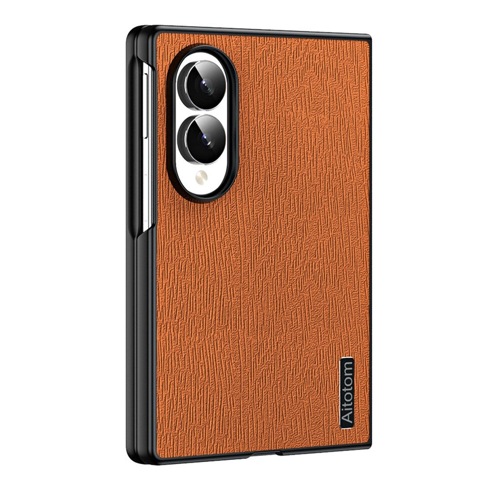 Samsung Galaxy Z Fold8 EIDERWOOD Hybrid Cover m. Trætekstur - Brun
