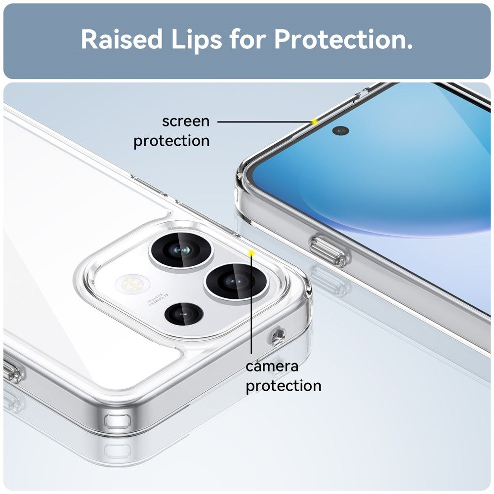 OPPO Reno16 F (5G) EIDERWOOD Hybrid Cover - Gennemsigtig