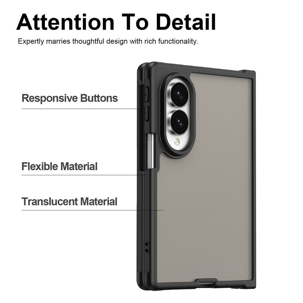 Samsung Galaxy Z Fold8 EIDERWOOD Mat Hybrid Cover - Sort